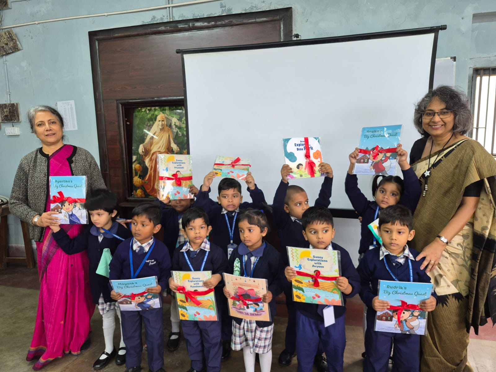 Distributing personalised storybooks to students